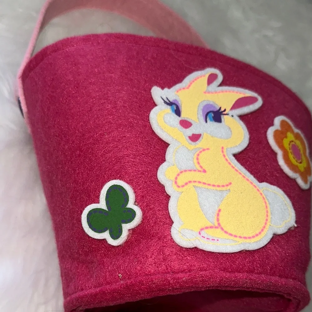 Disney Store Miss Bunny from Bambi Kids Basket for Easter or Halloween Candy NWT